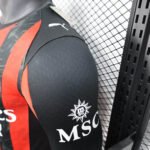 2025/2026 Player Version Long Sleeve AC Milan Home Soccer Jersey 1:1 Thai Quality - Image 9