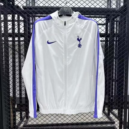2025/2026 Tottenham Windbreaker White Football Shirt 1:1 Thai Quality