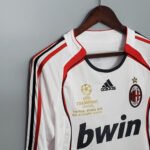 2006/2007 Retro Long Sleeve AC Milan Away Football Shirt 1:1 Thai Quality - Image 6