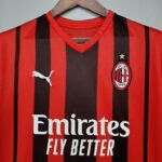AC Milan Soccer Jersey Home 2021/2022 1:1 Thai Quality - Image 3