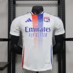 2024/2025 Player Version Lyon Home Football Shirt 1:1 Thai Quality