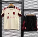 2025/2026 Liverpool Away Soccer Jersey 1:1 Thai Quality Kids Size