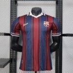 2025/2026 Player Version Barcelona Modernist Polo Football Shirt 1:1 Thai Quality