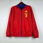 2023-2024 Juventus Reversible Windbreaker（Blue-red）Soccer Jersey 1:1 Thai Quality - Image 9
