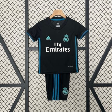 2017/2018 Retro Real Madrid Away Football Shirt 1:1 Thai Quality Kids Size