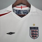 2006 Retro England Home Soccer Jersey - Image 3