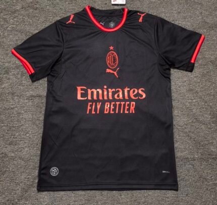 （S-4XL）2026-2027 AC Milan 2nd Away Black Soccer Jersey AAA