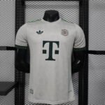 2025/2026 Player Version Bayern Munich Oktoberfest Special Edition Light Grey Football Jersey 1:1 Thai Quality