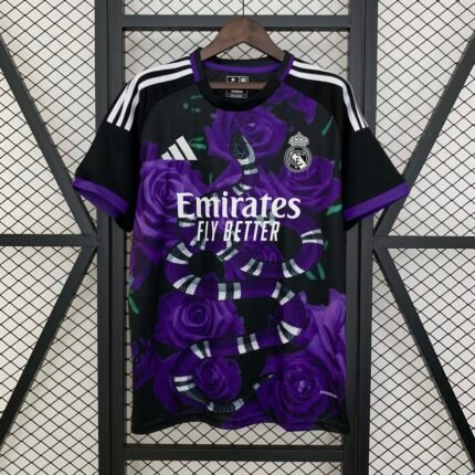 2025/2026 Real Madrid Purple Rose Special Edition Football Shirt1:1 Thai Quality