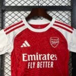 2025/2026 Arsenal Home Football Shirt 1:1 Thai Quality Kids Size - Image 3