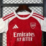 2025/2026 Arsenal Home Football Shirt 1:1 Thai Quality Kids Size - Image 3