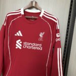 2025/2026 Long Sleeve Liverpool Home Football Shirt 1:1 Thai Quality - Image 7