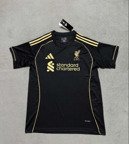 2025/2026 Liverpool Special Edition Black Soccer Jersey 1:1 Thai Quality