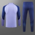 2023 Tottenham Half-Pull Training Suit Purple Jersey 1:1 Thai Quality Set - Image 2