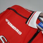 1998-1999 Retro Long Sleeve Manchester United Home Football Shirt 1:1 Thai Quality - Image 4