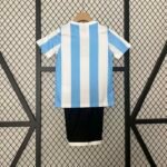 1986 Retro Argentina National Team Home Football Shirt 1:1 Thai Quality Kids Size - Image 2