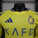 2024/2025 Player Version Long Sleeve Al-Nassr Home Football Shirt 1:1 Thai Quality - Image 5