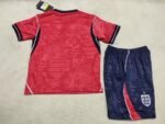 2026 England Away Red Kids/Youth Soccer Uniform - Image 2