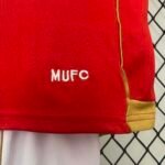2006/2007 Retro Manchester United Home Football Shirt 1:1 Thai Quality Kids Size - Image 8