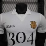 2024/2025 Player Version Barcelona Special Edition White Football Shirt 1:1 Thai Quality - Image 5
