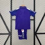 1998/1999 Retro Fiorentina Home Football Shirt 1:1 Thai Quality Kids Size - Image 2