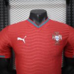 Player Version 26-27 Portugal Home Red Soccer Jersey AAA - Image 3