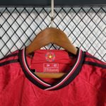 2023/2024 Manchester United Home Football Shirt 1:1 Thai Quality Kids Size - Image 4