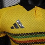 Player version 2026-2027 Jamaica Home Yellow Soccer Jersey AAA - Image 3