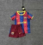 2010/2011 Retro Barcelona Home Football Shirt 1:1 Thai Quality Kids Size