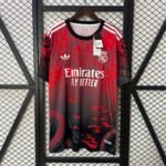 2024/2025 Real Madrid Special Edition Red and black Football Shirt1:1 Thai Quality