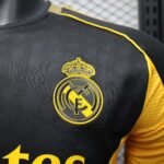 2025/2026 Player Version Real Madrid Special Edition Black And Gold Football Shirt 1:1 Thai Quality - Image 6