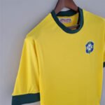 1970 Retro Brazil Home Soccer Jersey - Image 6