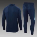 2024/2025 Arsenal Long Zipped Jacket Royal Blue Football Shirt 1:1 Thai Quality Set - Image 2