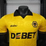 2025/2026 Player Version Wolverhampton Wanderers Home Football Shirt 1:1 Thai Quality - Image 3