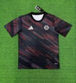 2025/2026 Bayern Munich Training Wear Red and black Football Jersey 1:1 Thai Quality