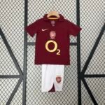 2005/2006 Retro Arsenal Home Football Shirt 1:1 Thai Quality Kids Size