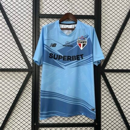 2025/2026 São Paulo Goalkeeper blue Jersey 1:1 Thai Quality