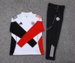 2025/2026 Ajax Half-Pull Training Suit White Football Shirt 1:1 Thai Quality Set - Image 7
