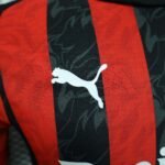 2025/2026 Player Version AC Milan Home Soccer Jersey 1:1 Thai Quality - Image 5