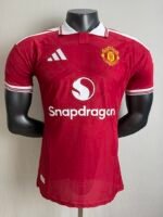 Player version 2026-2027 Manchester United Home Red Soccer Jersey AAA