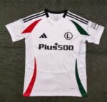 2024/2025  Legia Warsaw Home Football Shirt 1:1 Thai Quality
