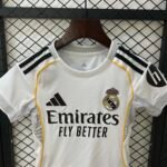 2025/2026 Real Madrid Home Football Shirt 1:1 Thai Quality Kids Size - Image 3