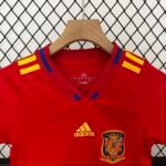 2010 Retro Spain Home Football Shirt 1:1 Thai Quality Kids Size - Image 3