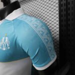 Player Retro version 2026-27 Olympique de Marseille Blue Soccer Jersey AAA - Image 4