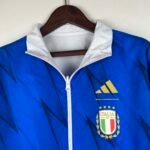 2023-2024 Italy Reversible Windbreaker （White-Blue）Soccer Jersey 1:1 Thai Quality - Image 11