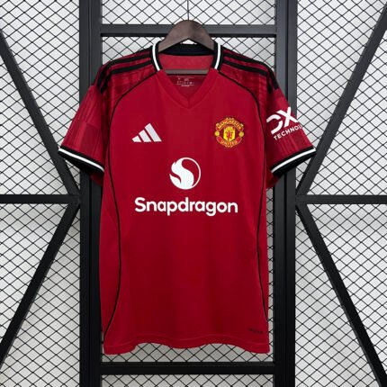 2025/2026 Manchester United Home Football Shirt 1:1 Thai Quality