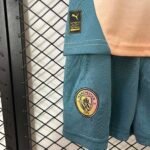 2024/2025 Manchester City Fourth Away Football Shirt 1:1 Thai Quality Kids Size - Image 7