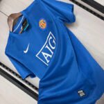 2007/2008 Retro Manchester United Football Shirt Away 1:1 Thai Quality - Image 5