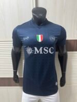 2025/2026 Player Version Napoli Champions League Third Away Soccer Jersey 1:1 Thai Quality