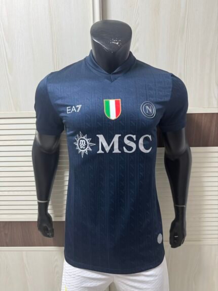 2025/2026 Player Version Napoli Champions League Third Away Soccer Jersey 1:1 Thai Quality